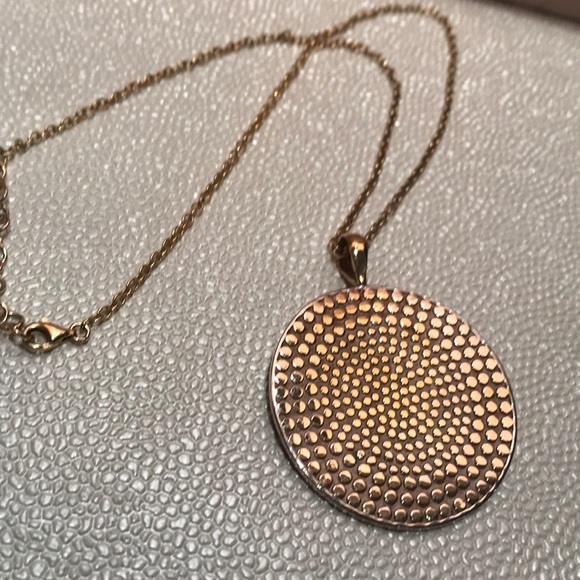 Jewelry - Gold-tone Pendant Necklace
